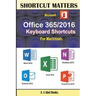 Microsoft Office 365/2016 Keyboard Shortcuts For Macintosh