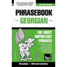 English-Georgian phrasebook and 1500-word dictionary