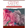 Cute Flowers: Grayscale coloring books for adults Anti-Stress Art Therapy for Busy People (Adult Coloring Books Series, grayscale fa