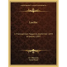 Lucifer: A Theosophical Magazine, September 1894 to January 1895