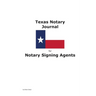 Texas Notary Journal for Notary Signing Agents