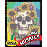Skull Circle Mosaics Coloring Book: Coloring Pages Color by Number Puzzle for Adults (Day of the dead)