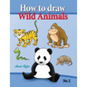 how to draw lion, eagle bears and other wild animals: how to draw wild animals step by step. in this drawing book there are 32 pages that will teach y