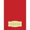 Large 8.5 x 11 Dotted Bullet Journal (Red #3) Hardcover - 245 Numbered Pages