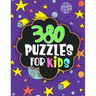 380 puzzles for kids: word Search, sudoku, logic puzzles, math puzzles... fun puzzles for kids age 6,7,8..12, activity workbook to children