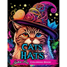 Cats with Hats Coloring Book: Coloring Book for Adults Relaxation Featuring Funny and Cute Cats Wearing Hats