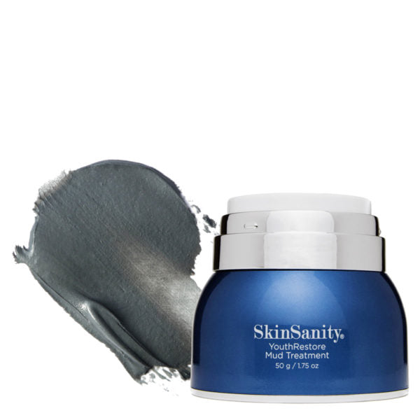 SkinSanity® Enzymatic Mud Mask Treatment 1.7 oz by Best Clean Beauty