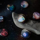 Interchangeable Nebula Ring by Yugen Handmade