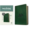 NLT Personal Size Giant Print Bible, Filament Enabled (Leatherlike, Evergreen Mountain, Red Letter)
