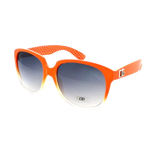 DG Sunglasses Wayfarer 26972 - White - Orange