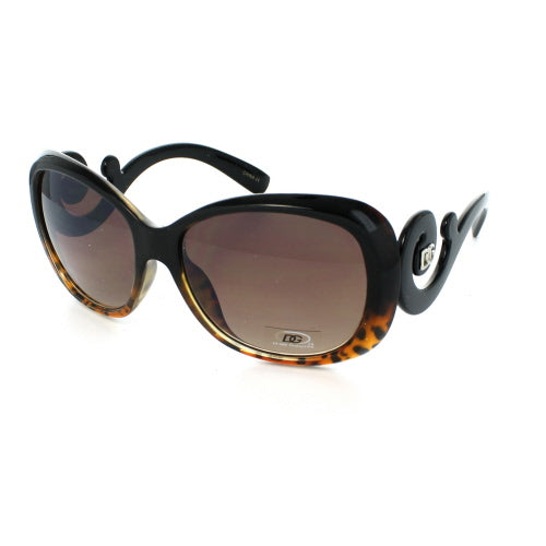 DG Sunglasses Butterfly 27007 - Turquoise - Brown