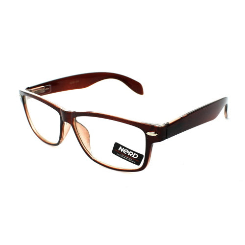 Nerd Fashion Glasses ND002 - Brown