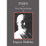Index to The Collected Works of Eugene Halliday