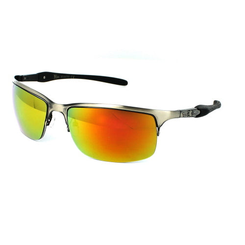 KHAN Sunglasses Sport 3737 - Silver-Yellow