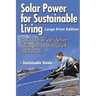 Solar Power for Sustainable Living (Large Print Edition): What to Consider Before Going the Do It Yourself Solar Route