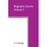 Biographia literaria (Volume I)