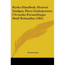 Kyrko-Handbok, Hvaruti Stadgas, Huru Gudstjensten I Svenska Forsamlingar Skall Behandlas (1861)
