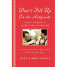 Don't Fill Up on the Antipasto: Tony Danza's Father-Son Cookbook