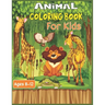 Animal Coloring Book For Kids Ages 8-12: 35 Stress Relieving cute animal designs to color