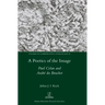A Poetics of the Image: Paul Celan and André du Bouchet