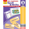 Skill Sharpeners: Spell & Write, Grade 3 Workbook