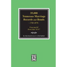 35,000 Tennessee Marriage Records and Bonds 1783-1870, "G-N". ( Volume #2 )