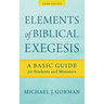 Elements of Biblical Exegesis