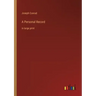 A Personal Record: in large print