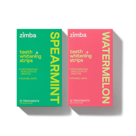 Teeth Whitening Strips Duo by Zimba Whitening