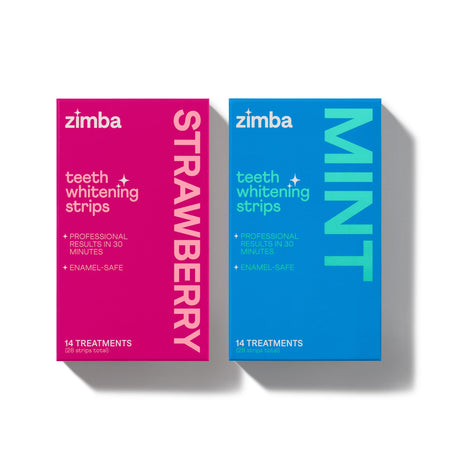 Teeth Whitening Strips Duo by Zimba Whitening