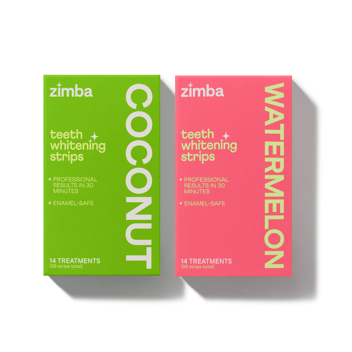 Teeth Whitening Strips Duo by Zimba Whitening