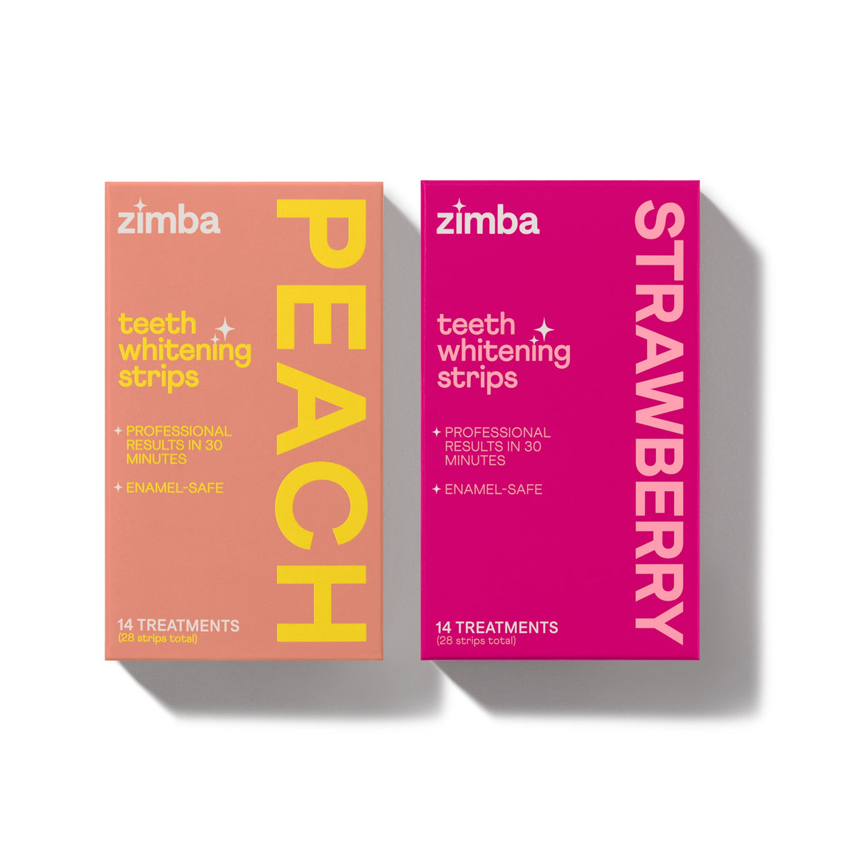 Teeth Whitening Strips Duo by Zimba Whitening