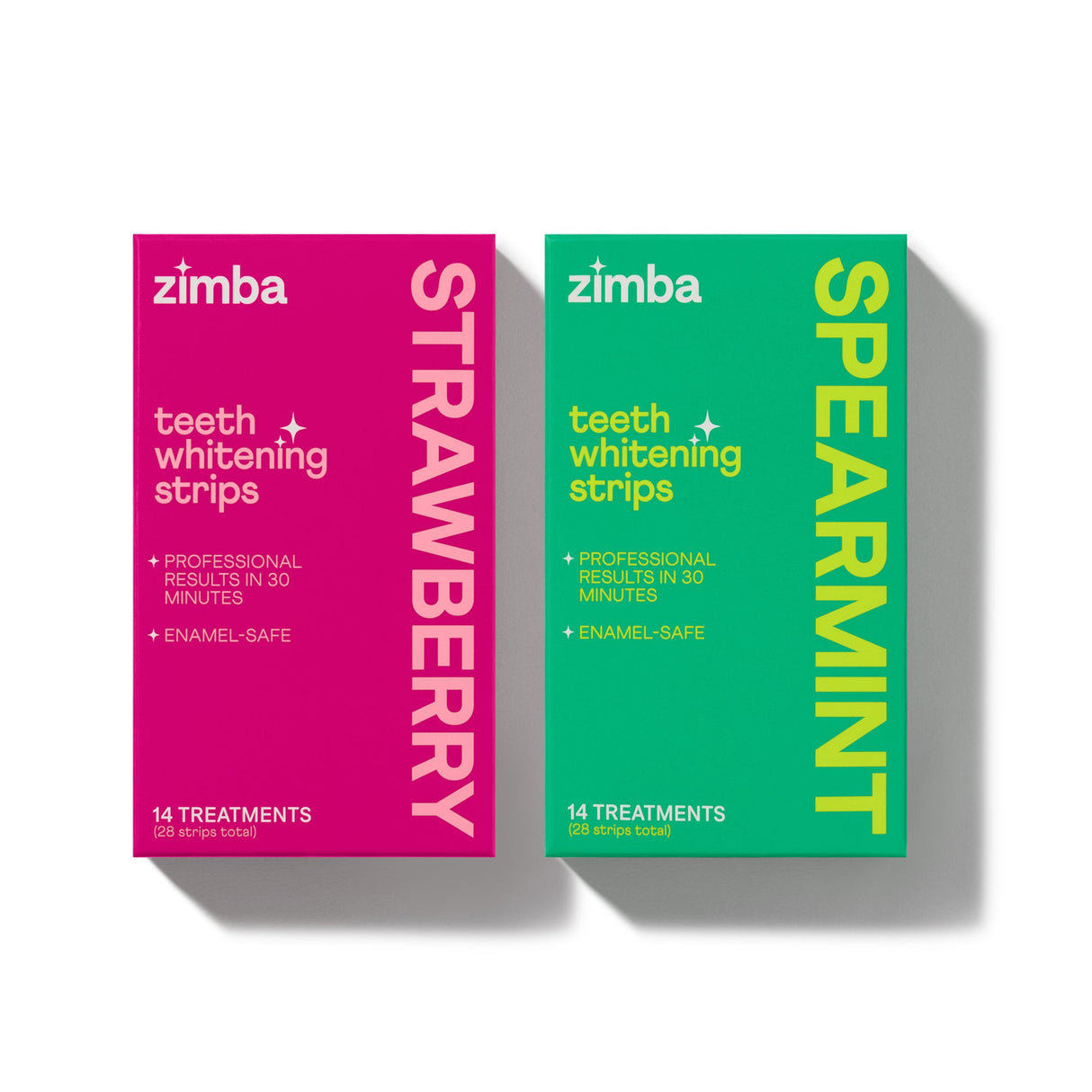 Teeth Whitening Strips Duo by Zimba Whitening