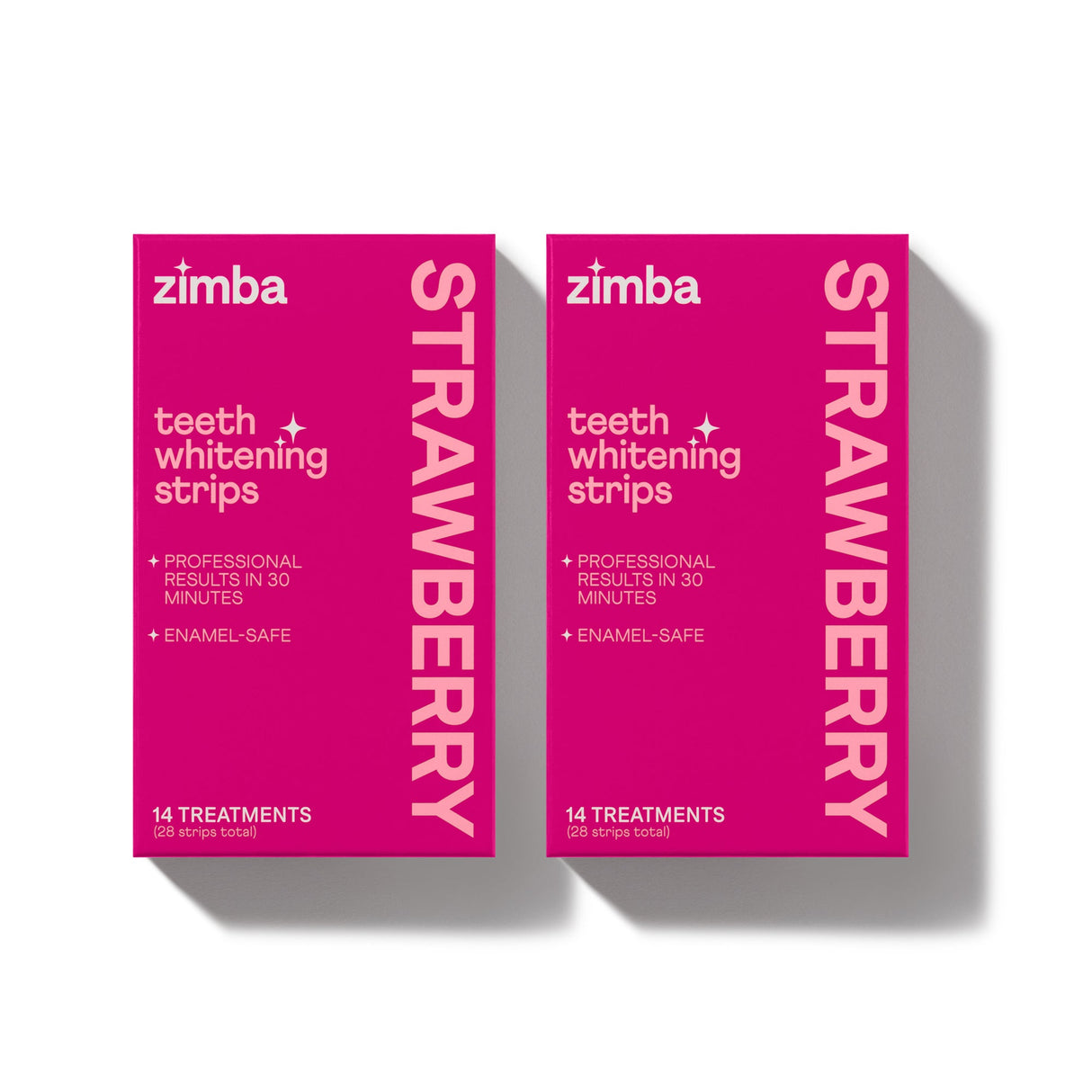 Teeth Whitening Strips Duo by Zimba Whitening