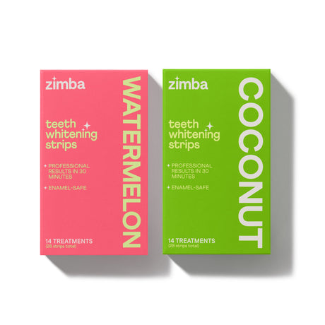 Teeth Whitening Strips Duo by Zimba Whitening