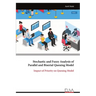 Stochastic and Fuzzy Analysis of Parallel and Biserial Queuing Model