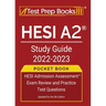 HESI A2 Study Guide 2022-2023 Pocket Book: HESI Admission Assessment Exam Review and Practice Test Questions [Updated for the 5th Edition]