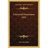 Universal Dimension 1931