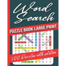 Word Search Puzzle Books Large Print: Word Search Puzzle Books for adults, Wordsearch Activity Book 100 Puzzles with solution, Big Challenge Word Sear