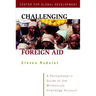 Challenging Foreign Aid: A Policymaker's Guide to the Millennium Challenge Account