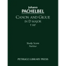 Canon and Gigue in D major, T 337: Study score