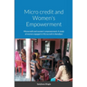 Micro credit and Women's Empowerment