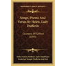 Songs, Poems And Verses By Helen, Lady Dufferin: Countess Of Gifford (1895)