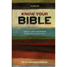Know your Bible: Getting to Grips with the Broad Brushstrokes of God's Word