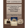U.S. Supreme Court Transcript of Record Gibbs V. McDougall