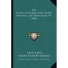 The Poetical Works And Other Writings Of John Keats V1 (1883)