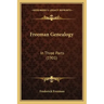 Freeman Genealogy: In Three Parts (1901)