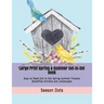Large Print Spring & Summer Dot-to-Dot Book: Easy to Read Dot to Dot Spirng Summer Flowers Butteflies Animals and Landscapes