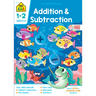 School Zone Addition & Subtraction Grades 1-2 Workbook
