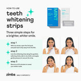 Teeth Whitening Strip Trio (Fruit) by Zimba Whitening